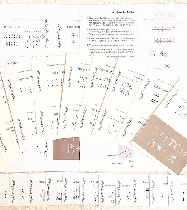 🧵DIY Creative Mini Sewing Book
